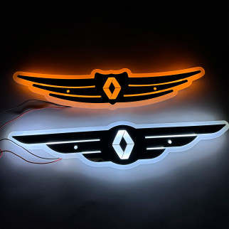 Декоративный фонарь крылья Renault 24v Белые