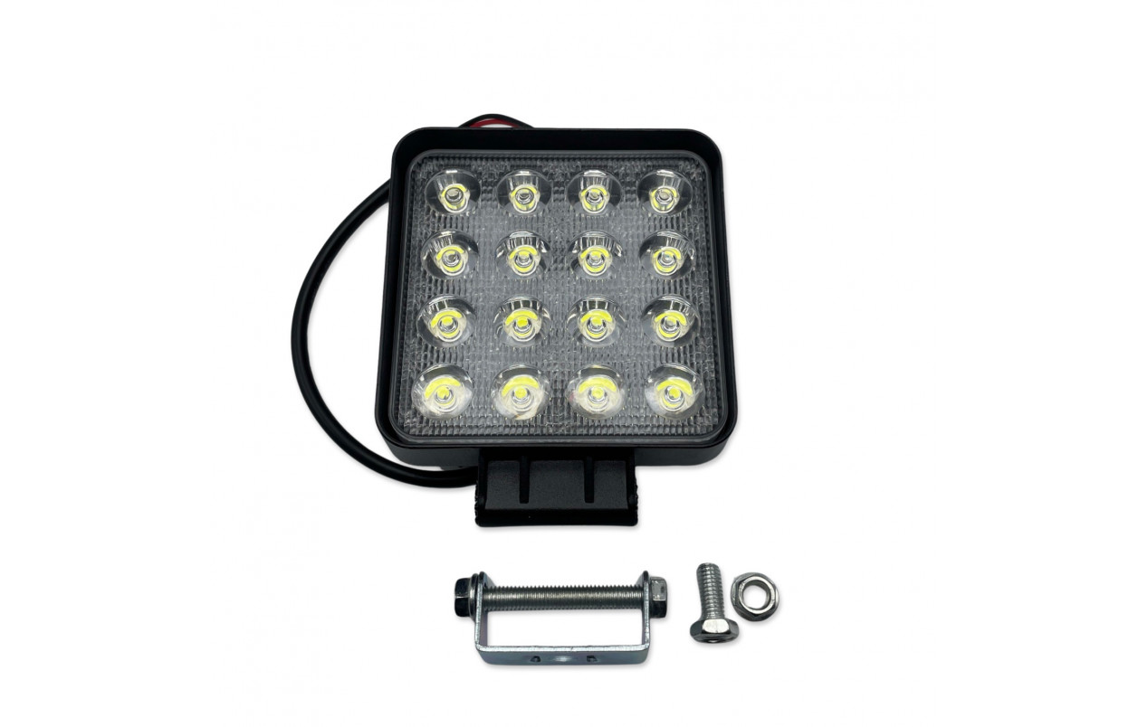 Фара робоча, задній хід 12-30V 48W Epistar 16LED TangDe