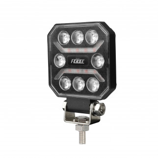 Фара робоча, задній хід 9-32V 8LED біла FERZE