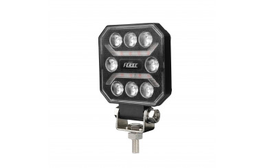 Фара робоча, задній хід 9-32V 8LED біла FERZE