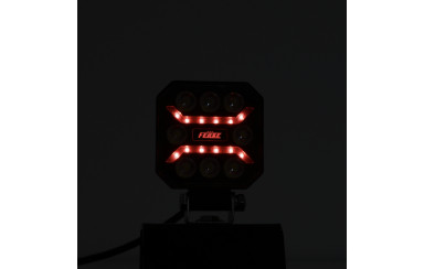 Фара робоча, задній хід 9-32V 8LED біла FERZE
