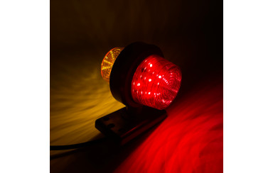 Габарит "HOLLAND STYLE" Желто-красный LED 12-24v HORPOL