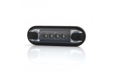 Габаритный фонарь LD3210GR 12-24v Белый «GRAPHITE» 