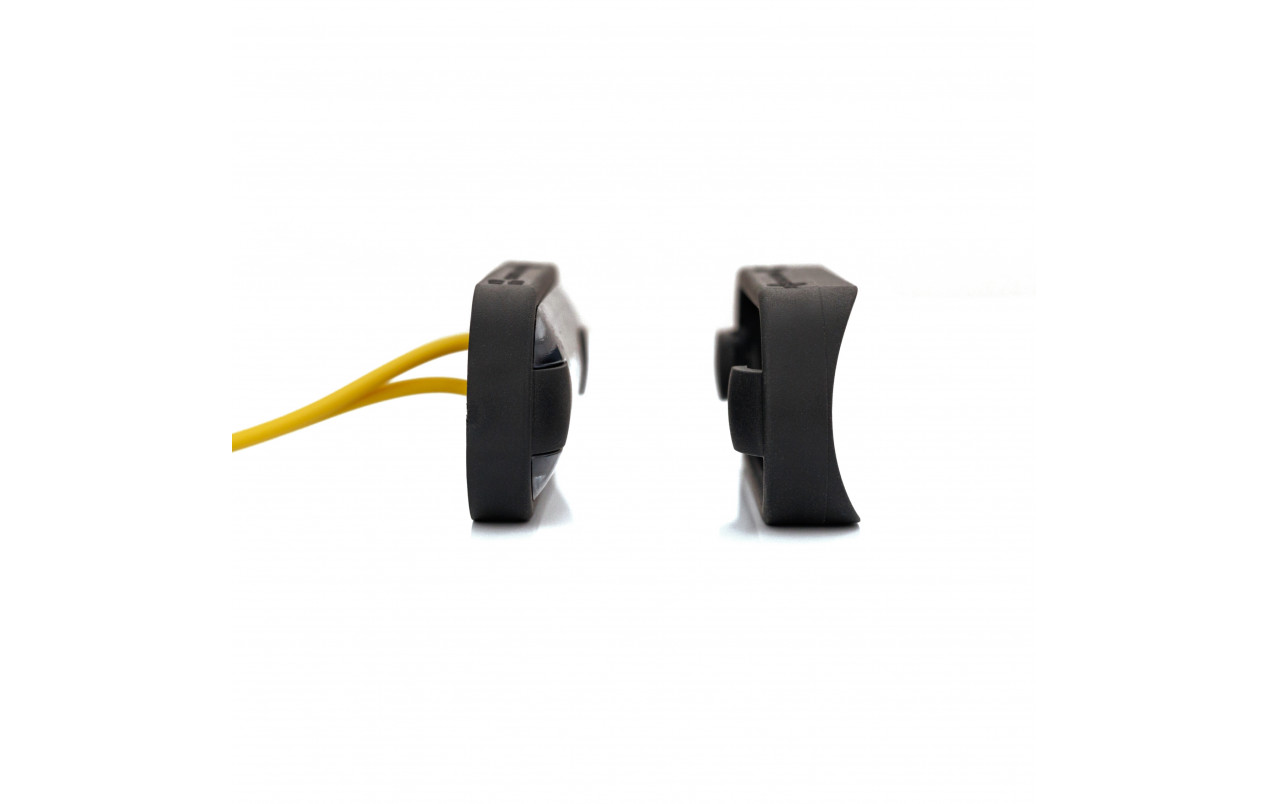 Габаритный фонарь LD3211GR 12-24v Желтый «GRAPHITE» 