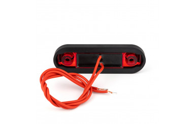 Габаритный фонарь "Slim" 4LED 12-24v Красный LD3212