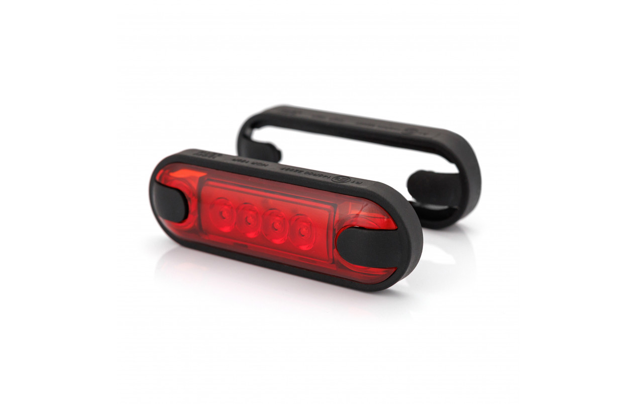 Габаритный фонарь "Slim" 4LED 12-24v Красный LD3212