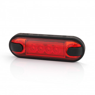 Габаритный фонарь "Slim" 4LED 12-24v Красный LD3212