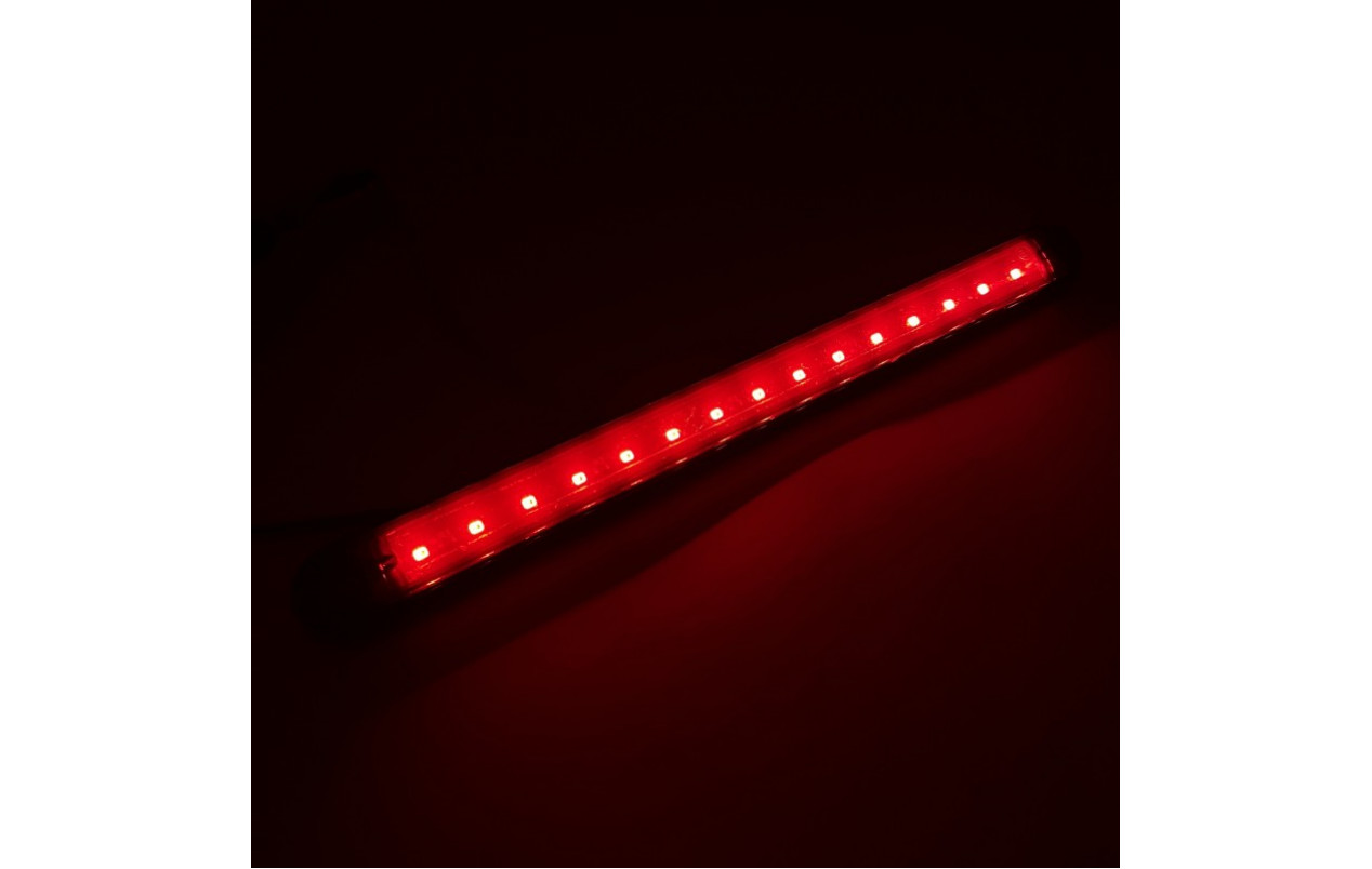 Габаритный фонарь на спойлер кабины LED 12-24V Smoke Красный