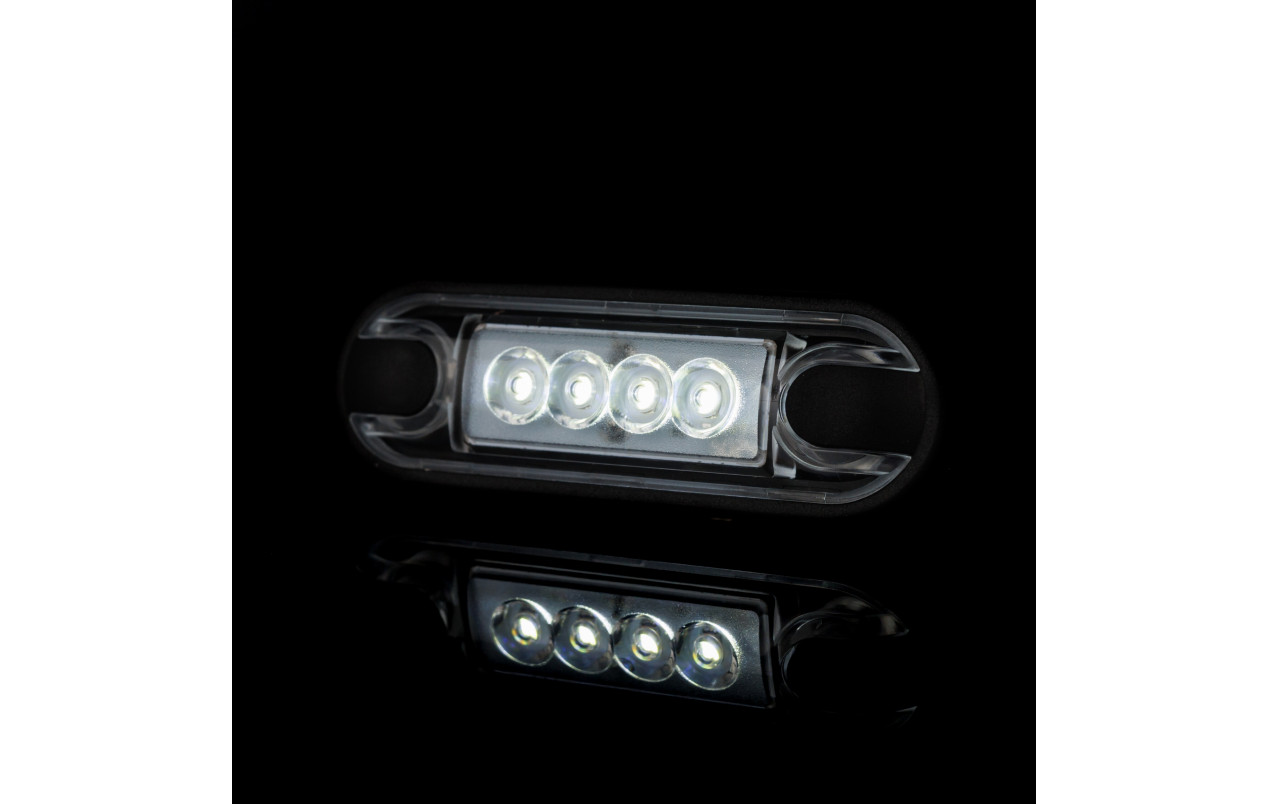 Габаритный фонарь "Slim" 4LED 12-24v Белый LD3210