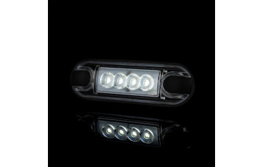 Габаритный фонарь "Slim" 4LED 12-24v Белый LD3210