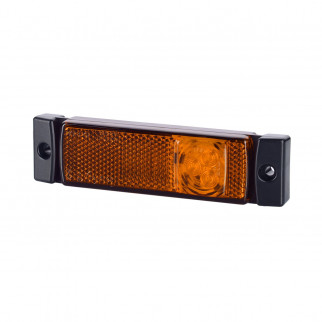 Габаритный фонарь LED 12-24V Желтый LD0128