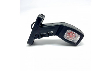 Габаритный фонарь трехцветный 14 см LED 12-24v FR
