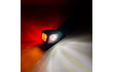 Габаритный фонарь трехцветный 20 см LED 12-24v FR