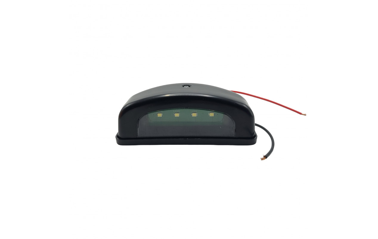 Фонарь подсветки номера 12-24v Черный M720407