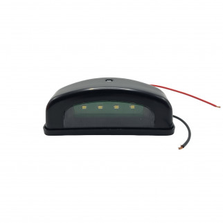 Фонарь подсветки номера 12-24v Черный M720407