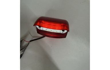 Фонарь подсветки номера красный 24v LED FR