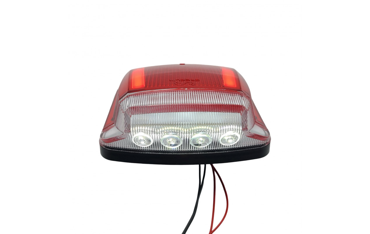 Подсветка номера LED 24v Красная с габаритом