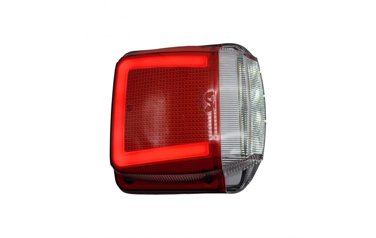 Подсветка номера LED 24v Красная с габаритом
