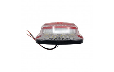 Подсветка номера LED 24v Красная с габаритом