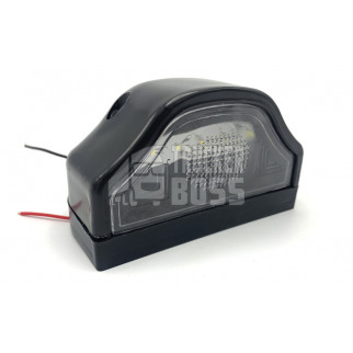 Подсветка номера черная LED 12-24v