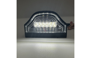 Подсветка номера черная LED 12-24v