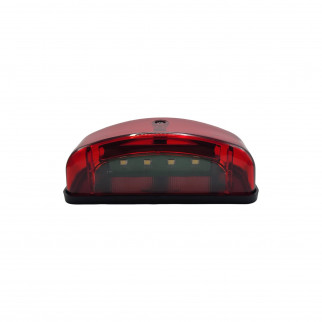 Фонарь подсветки номера 12-24v Красный M720408