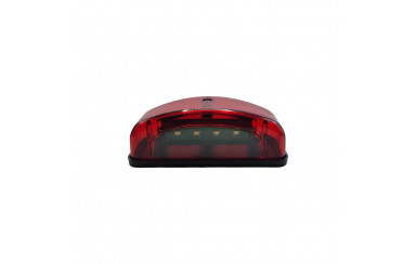 Фонарь подсветки номера 12-24v Красный M720408