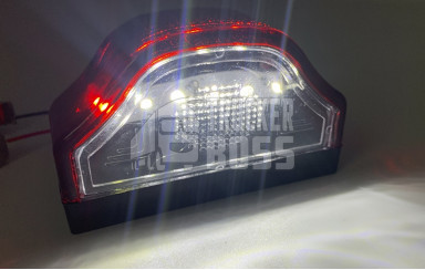 Підсвітка номера червона LED 12-24v