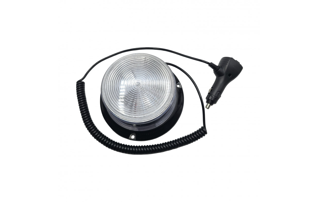 Проблесковый маячок желтый LED 12-24v от прикуривателя