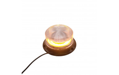 Проблесковый маячок желтый LED 12-24v от прикуривателя