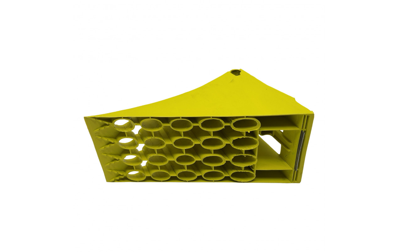 Упор під колесо 200мм (з пластиковим кріпленням) ALKOTEK