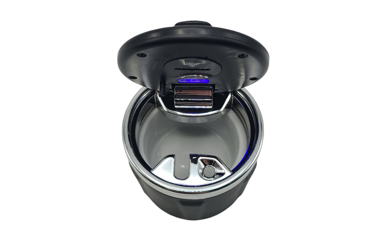 Универсальная пепельница для автомобиля с подсветкой