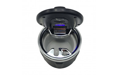 Универсальная пепельница для автомобиля с подсветкой