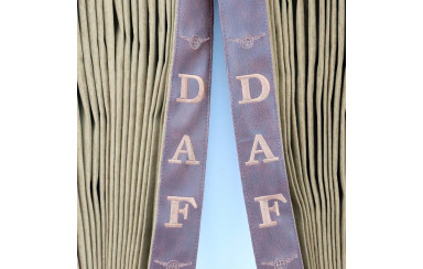 Ночные шторы Holland style "DAF" Коричневые