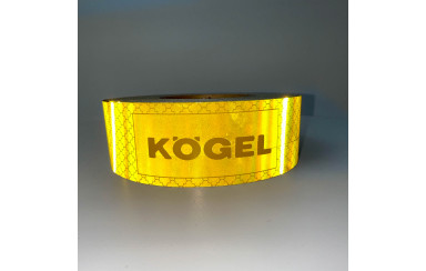 Стрічка світловідбиваюча KOGEL жовта Е13