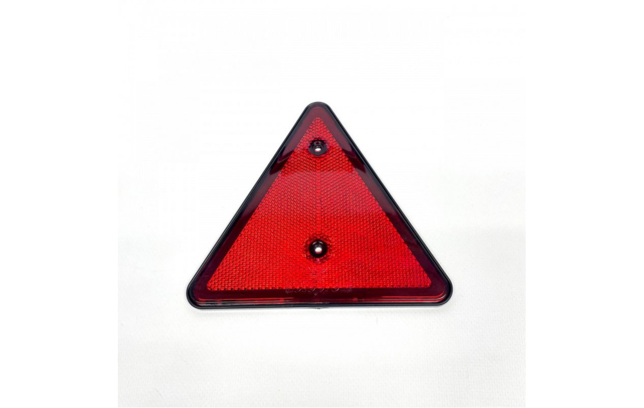 Светоотражатель (катафот) красный треугольный