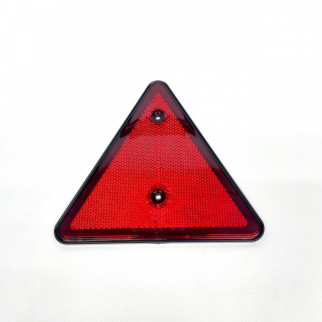 Світловідбивач (катафот) червоний трикутний