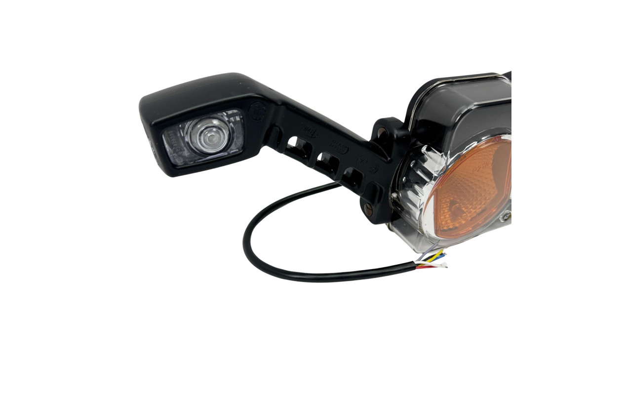 Задний фонарь W39DZP WAS 24v с габаритом LED + лампы левый