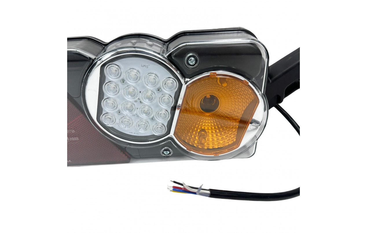 Задній ліхтар W39DZP WAS 24v з габаритом LED + лампи правий