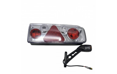 Фонарь задний KOGEL, KRONE с разъемом и выносным габаритом RH