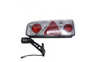 Фонарь задний KOGEL, KRONE с разъемом и выносным габаритом LH