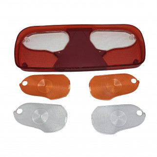 Скло на задній ліхтар ECOPOINT e-mark ліве=праве