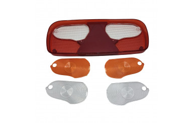 Скло на задній ліхтар ECOPOINT e-mark ліве=праве