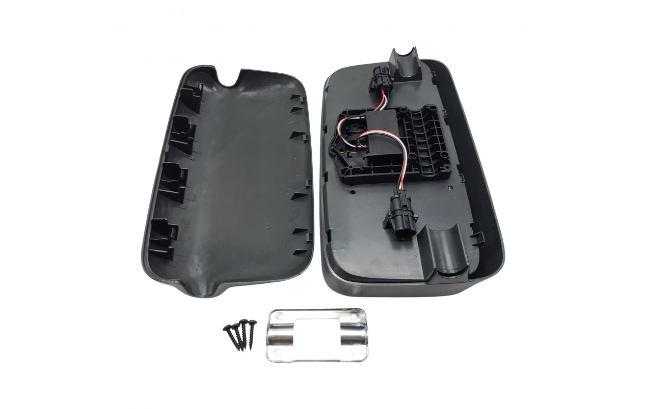 Дзеркало основне з підігрівом ел/упр. MAN TGA, TGM, TGL 399x222mm RH e-mark (TD)