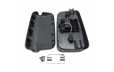 Дзеркало основне з підігрівом ел/упр. MAN TGA, TGM, TGL 399x222mm RH e-mark (TD)